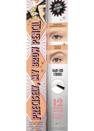 Олівець для брів benefit cosmetics precisely, my brow pencil1 фото