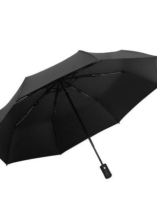 Мини-зонт uv black карманный от солнца дождя складной 1шт