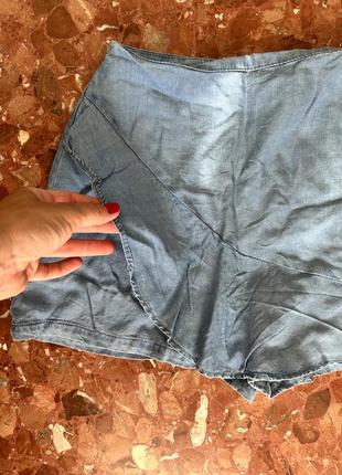 Джинсовая юбка - шорты zara4 фото