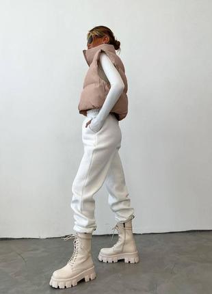 Укороченная женская жилетка теплая 😍