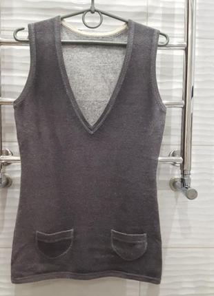 Кашемір жилетка