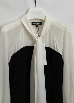 Стильное платье платье с шифоном классика vero moda