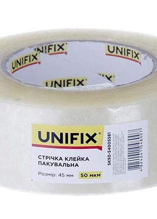 Скотч unifix — 45 мм × 165 м × 50 мкм прозорий