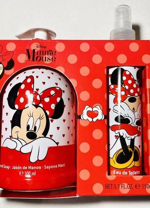 Набор косметики  disney minni edt  для детей , 500 мл + 150 мл, испания7 фото