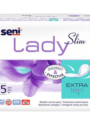 Урологические прокладки seni lady slim extra 15 шт