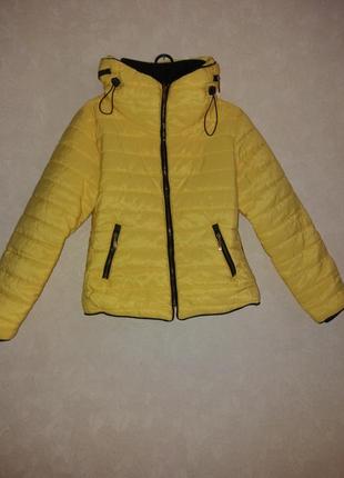 Демисезонная куртка, укороченная куртка, осенняя куртка, зимняя куртка2 фото