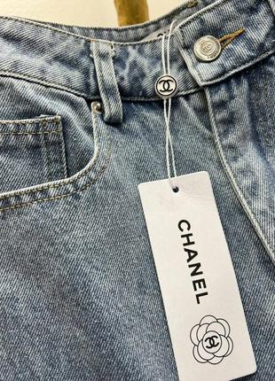 Бомбезные джинсики в стиле chanel5 фото