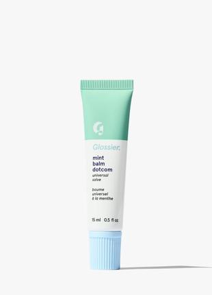 Бальзам для губ глоссіер ментоловий, glossier mint, 15 ml, сша1 фото