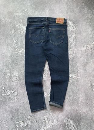 Levi’s 33/32 512 левис левайс levis темно синие джинсы чиносы брюки штаны