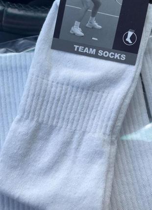 Шкарпетки класичні з резинкою на стопі | носки високі без лого3 фото