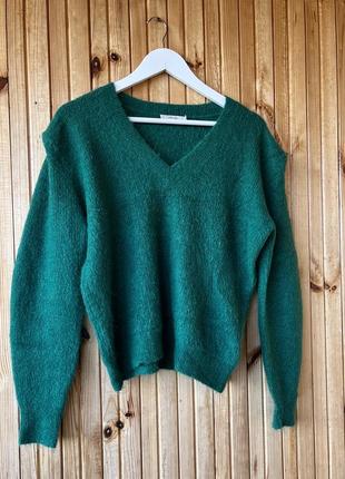 Зеленый свитер5 фото