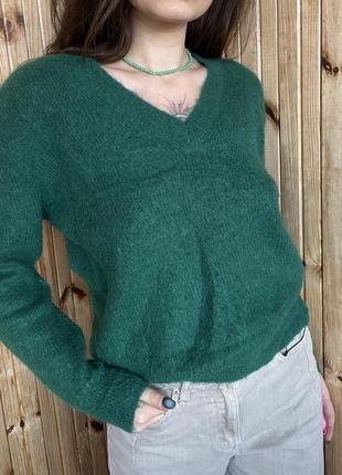 Зеленый свитер3 фото