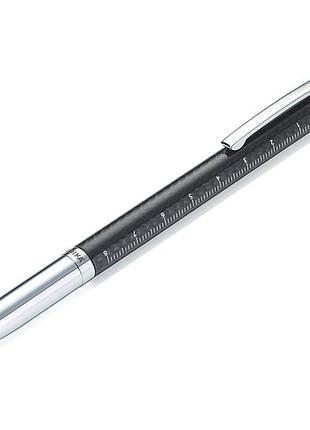 Кулькова ручка troika з лінійкою і стилусом
