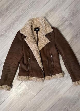 Дубленка h&m