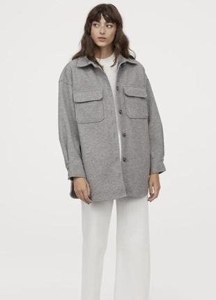 Рубашка h&m размер s/m