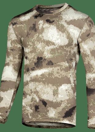 Лонгслив военный тактичечкий мужская армейская футболка с длинным рукавом l a-tacs au va-33