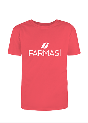 Футболка женская farmasi розово-коралловая l фармаси