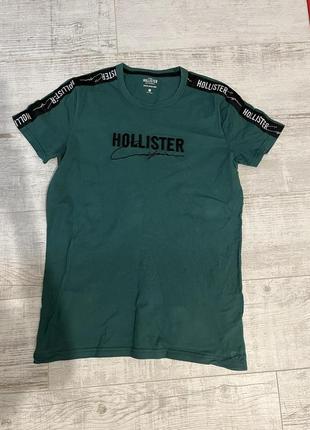 Футболка holister на лампасах