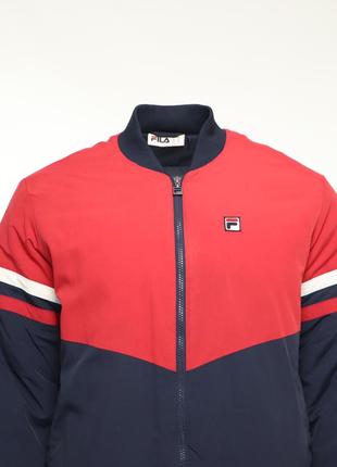 Демисезонный бомбер куртка fila big logo оригинал [ m,l, xl,xxl ]2 фото