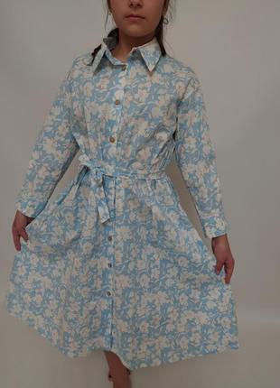 Продам плаття-халат квітковий принт розмір с, м
