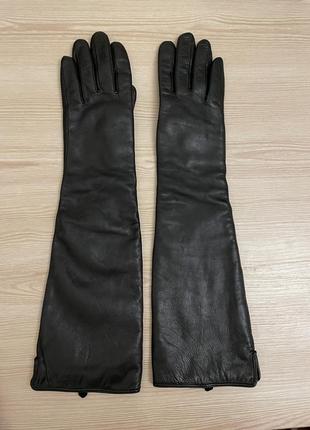 Шкіряні рукавиці2 фото