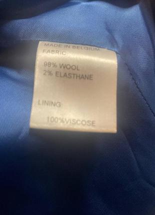 Удлиненный пиджак из шерсти scapa6 фото