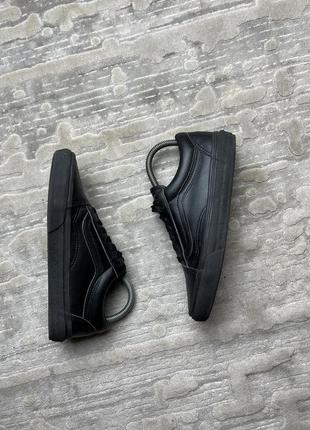 Vans old skool кожаные кроссовки кеды ванс олд скул4 фото