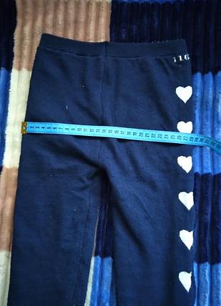 Теплые лосины для девочки