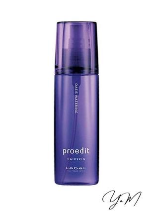 Зволожуючий термальний спрей proedit hairskin oasis watering lebel, 120 ml1 фото