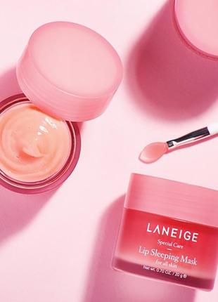 Ночная маска для губ с экстрактом ягод laneige lip sleeping mask berry4 фото