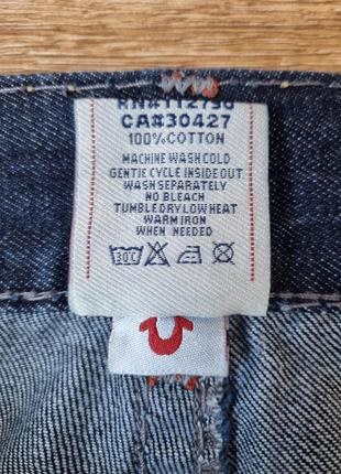 Джинси true religion (w34 l34)10 фото