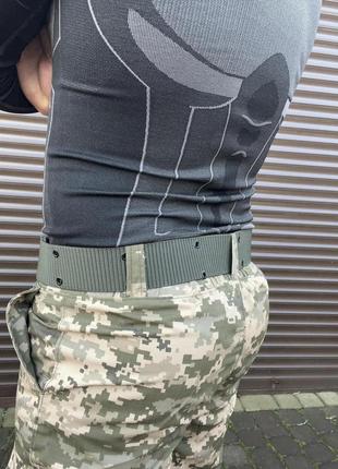 Армійський військовий похідний тактичний туристичний ремінь брючний з пряжкою замок...