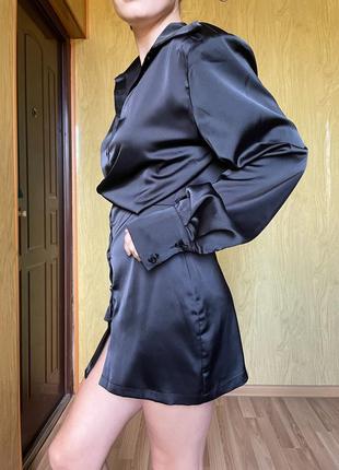 Сатинова сукня2 фото