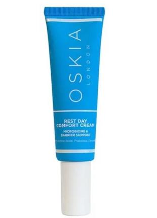 Oskia rest day comfort cream увлажняющий дневной крем для лица с пробиотиками и керамидами, 55