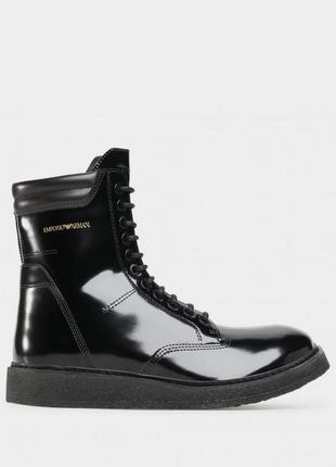 Чоловічі шкіряні черевики emporio armani,43