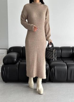 Теплое платье roz-339