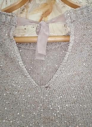 Блуза кофта с пайетками7 фото