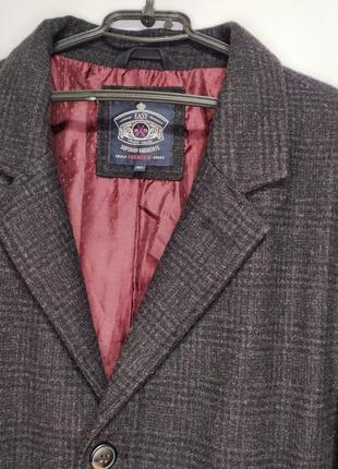 Matalan easy демисезонное шерстяное пальто в клетку