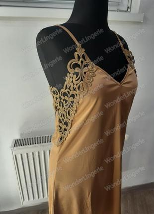 Ziveron livia corsetti  атласна сорочка з гіпюром3 фото