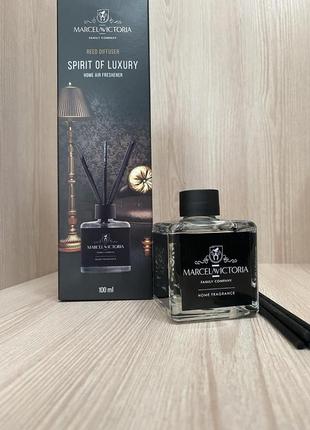 Ароматизатор для дому та офісу 100ml marcelavictoria reeddiffuser spirit of luxury дух розкіші1 фото