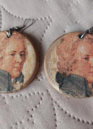 Серьги ручной работы