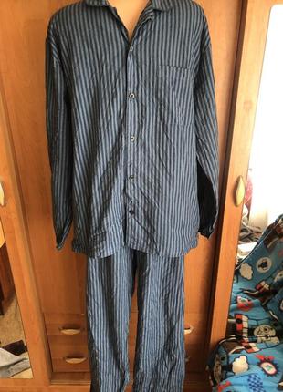 Пижама, комплект, размер xl. 100% коттон, matalan