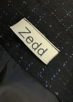 Жакет пиджак удлиненный приталенный твид на пуговицах9 фото