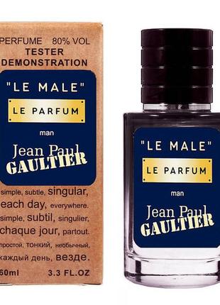 Jean paul gaultier le male le parfum tester lux, чоловічий, 60 мл1 фото