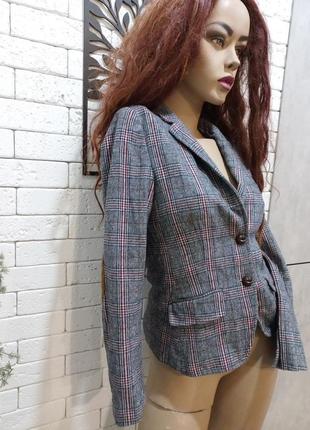 Красивый, теплый, стильный,фирменный приталенный пиджак,жакет1 фото