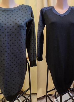 2. теплое двустороннее платье. шерсть