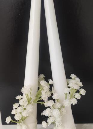 Свечи для венчания 💙💍💛1 фото