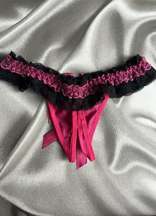 Гламурные секси трусики с доступом