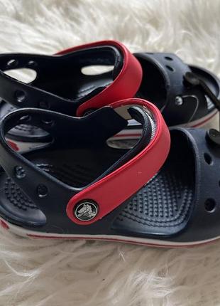 Сандалії дитячі crocs crocband sandal kids , розмір с9, с10.9 фото