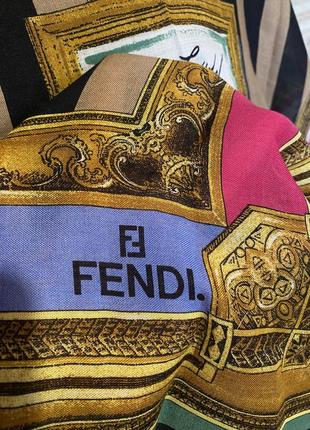 Палантин із вовни fendi оригінал10 фото